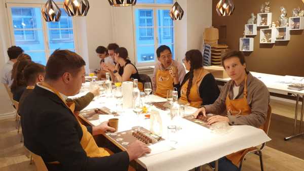 chocolate making before dinner (photos: Andrei Shved)